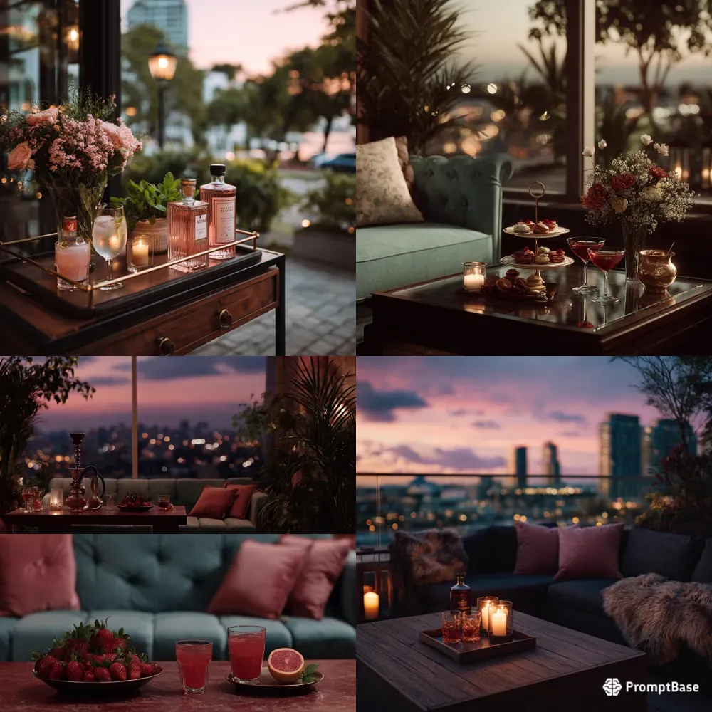 Rooftop Terrace Lounge Nightlife Photos