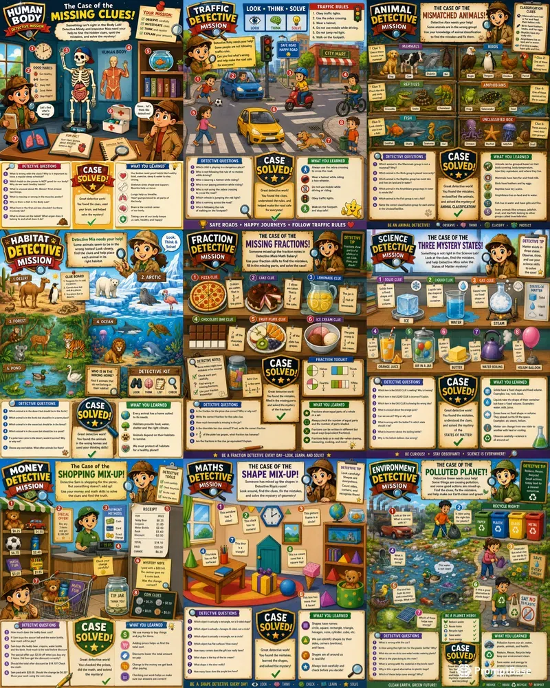 Kids Learning Detectives
