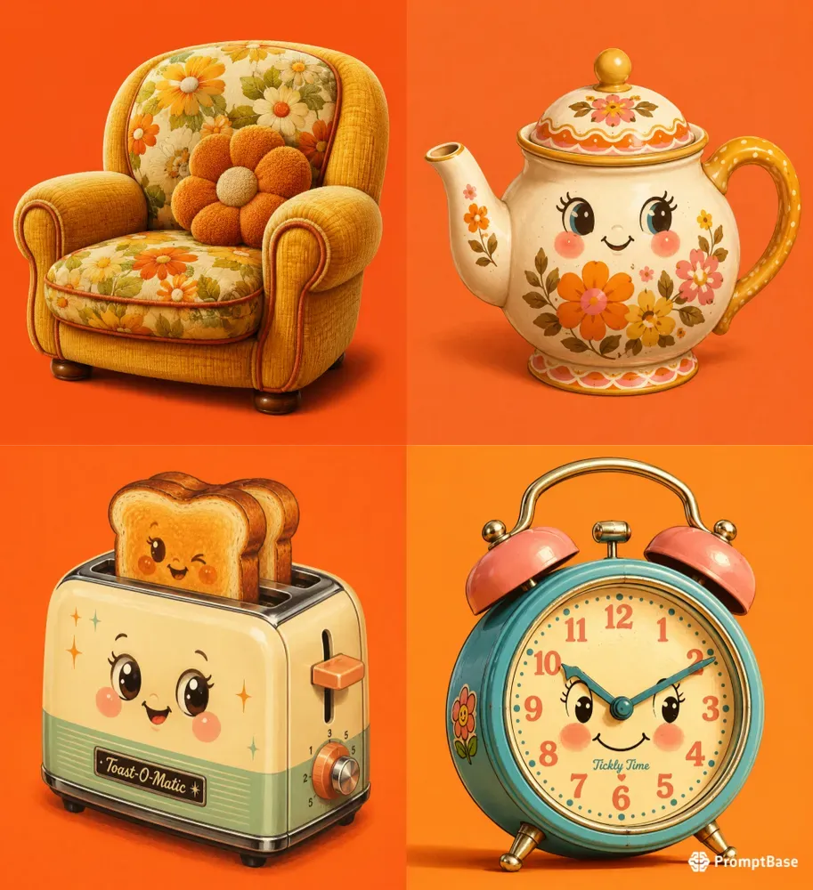 Retro Home Charms