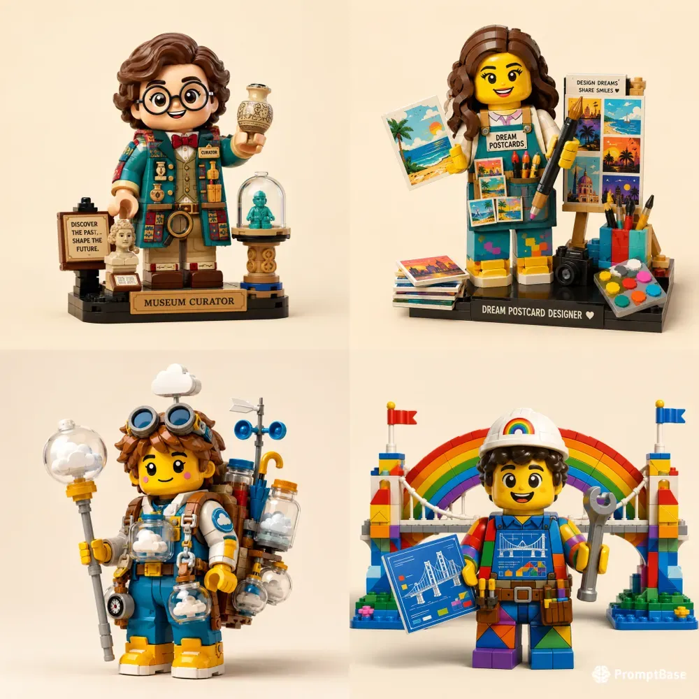 Lego Cloud Collector Toy Figure Designs