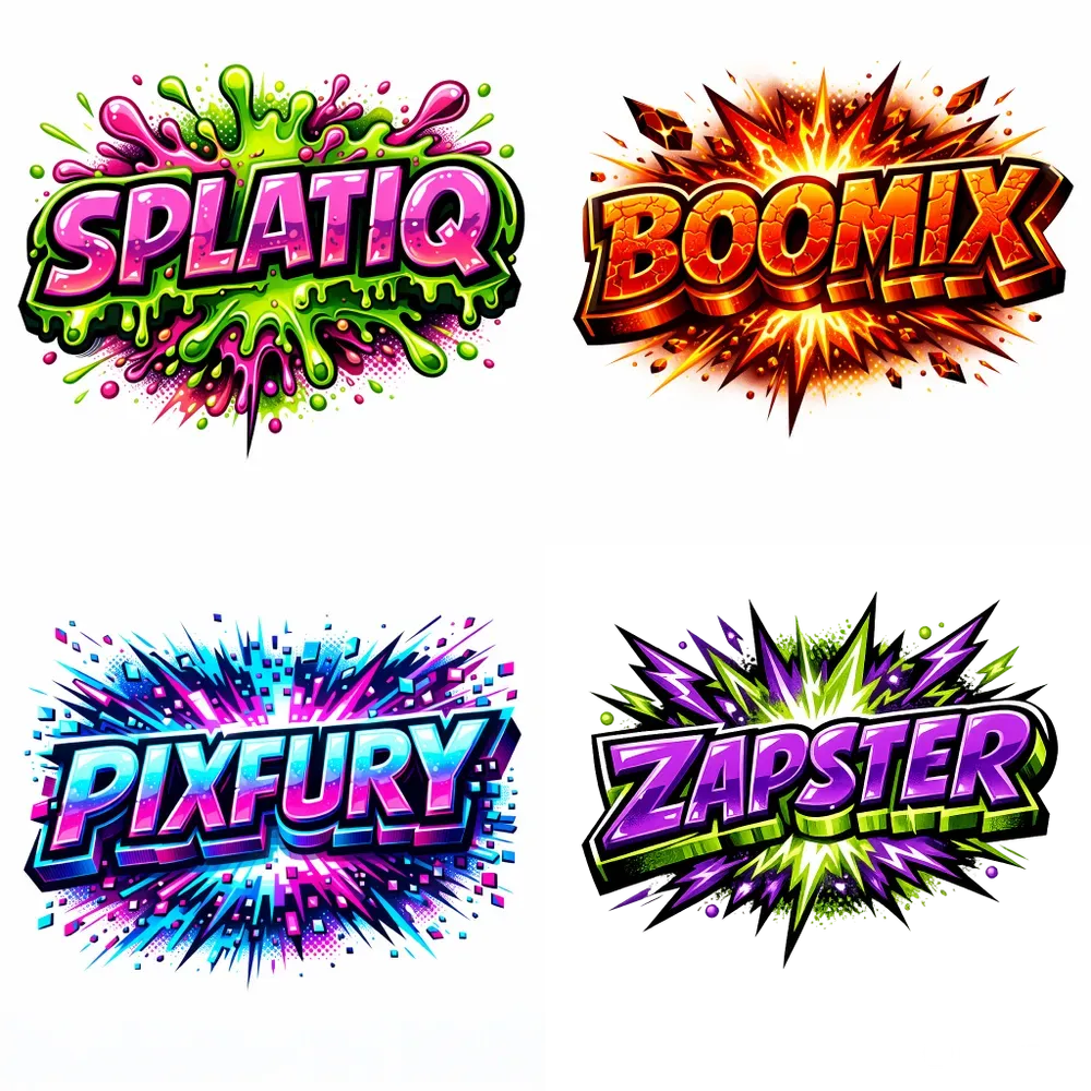 Comic Impact Text Logo Builders