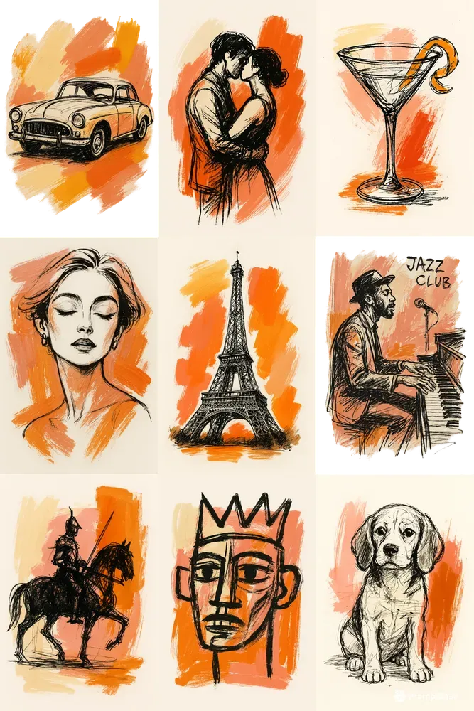 The Spontaneous Sketchbook Artists