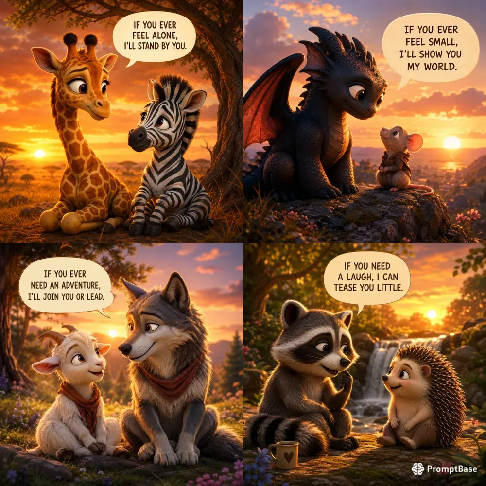 Heartwarming Animal Friendships