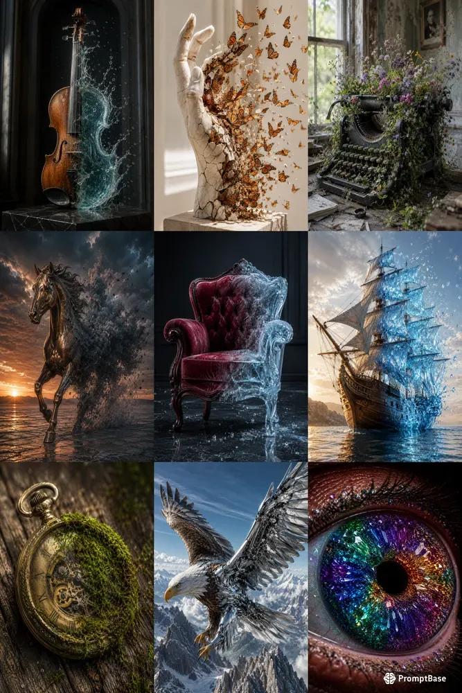 Material Metamorphosis Generator