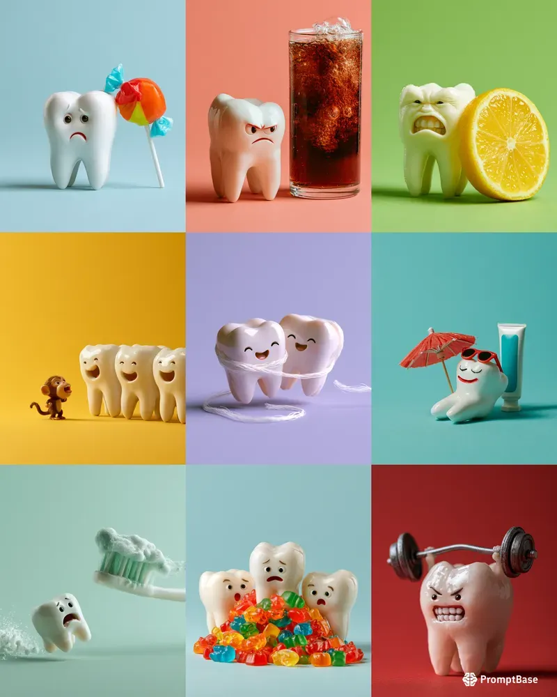 Teeth With Tiny Troubles