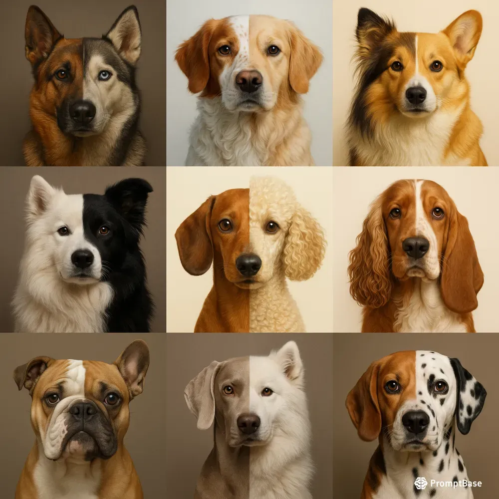 Hybrid Dog Portraits
