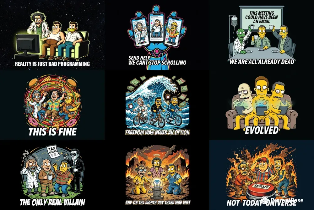 Situation Comedy Tee Prints
