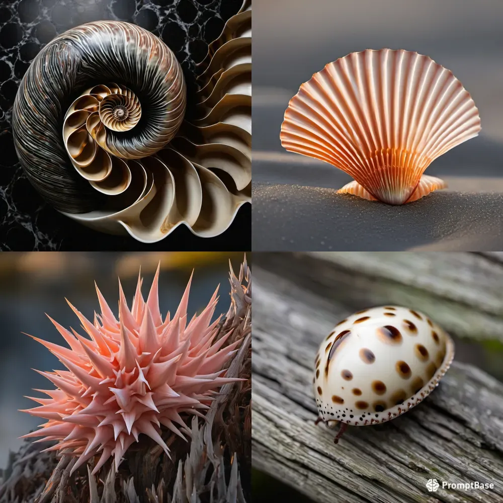 Ocean Shell Macro Collections