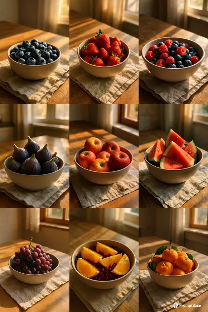 Instagramstyle Fruit Bowl Photos