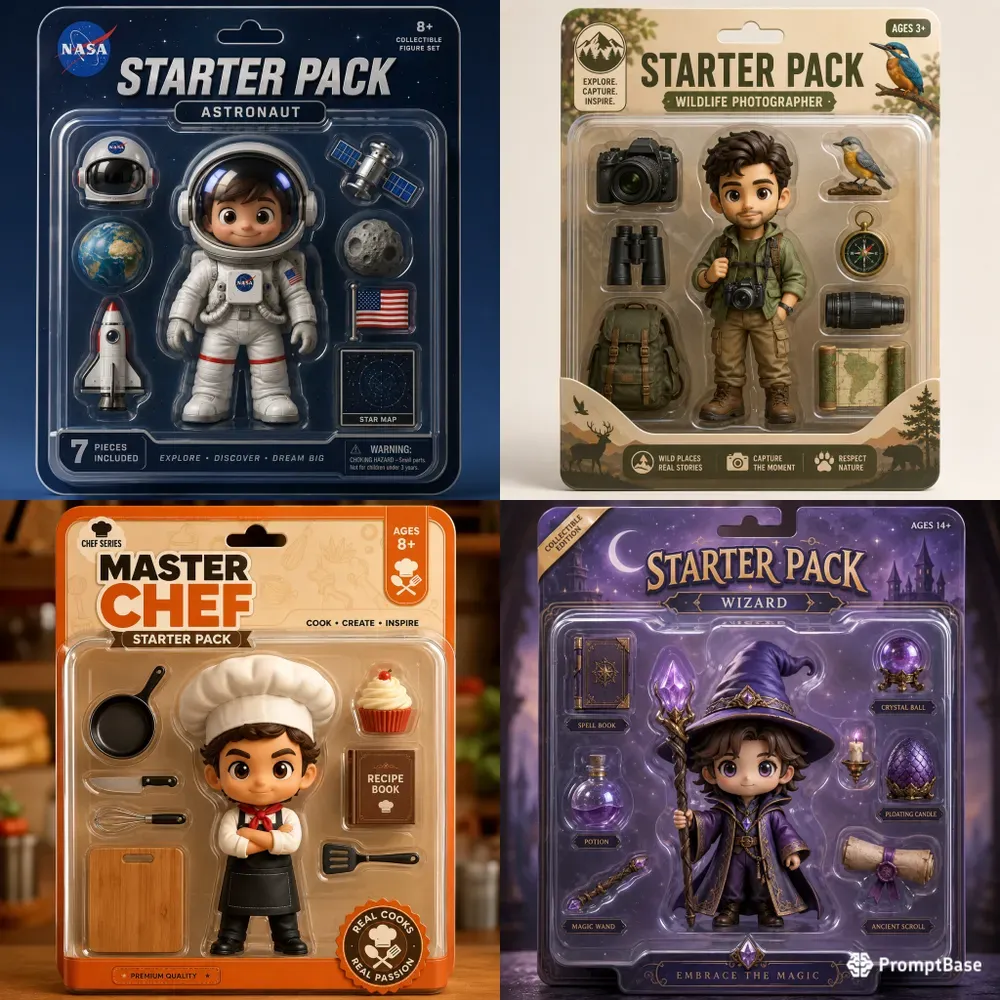 Cute Career Starter Pack Creators