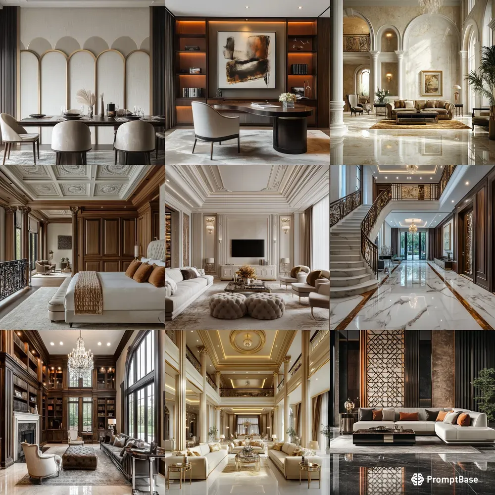 Neo Classic Luxury Interiors