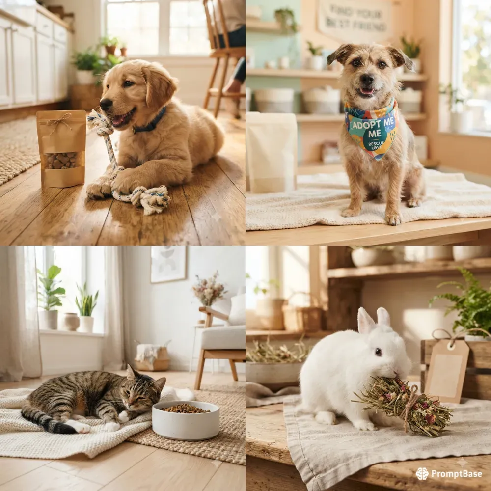 Pet Brand Lifestyle Ad Photo Builders