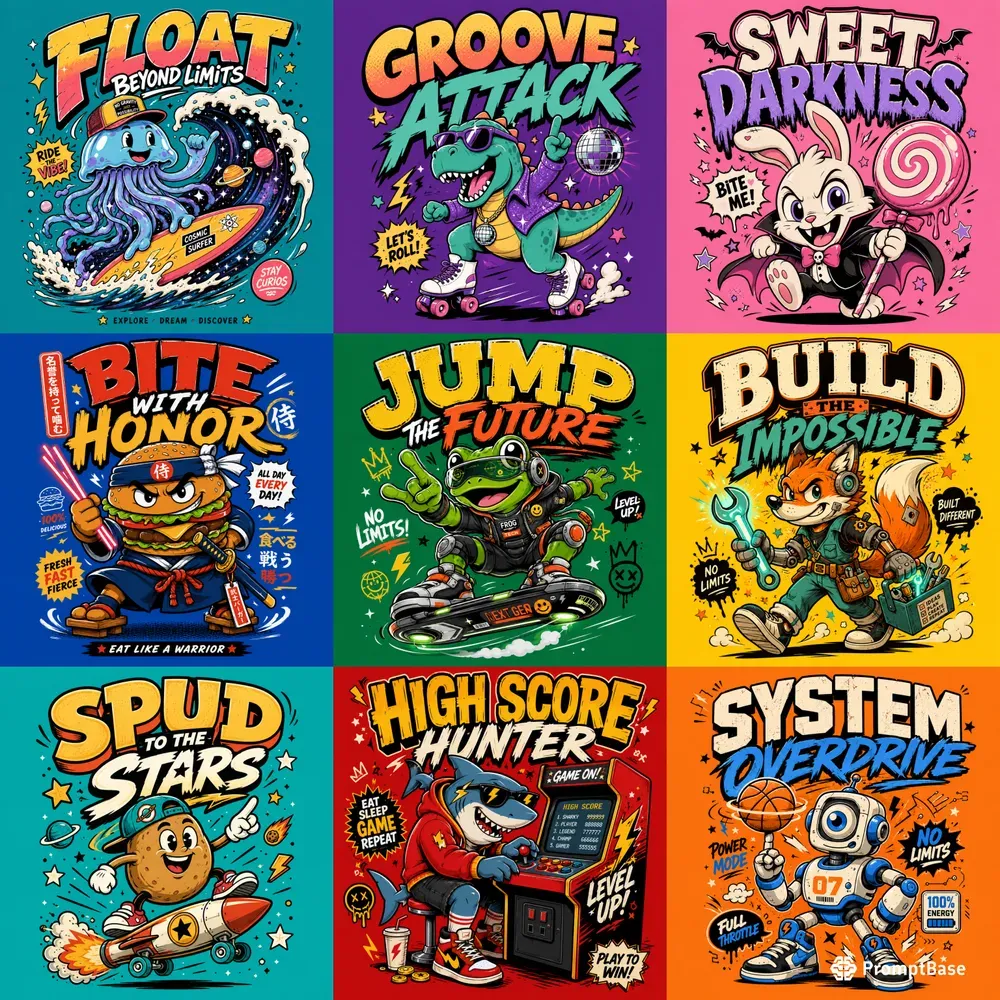 Retro Cartoon Mascot Generator