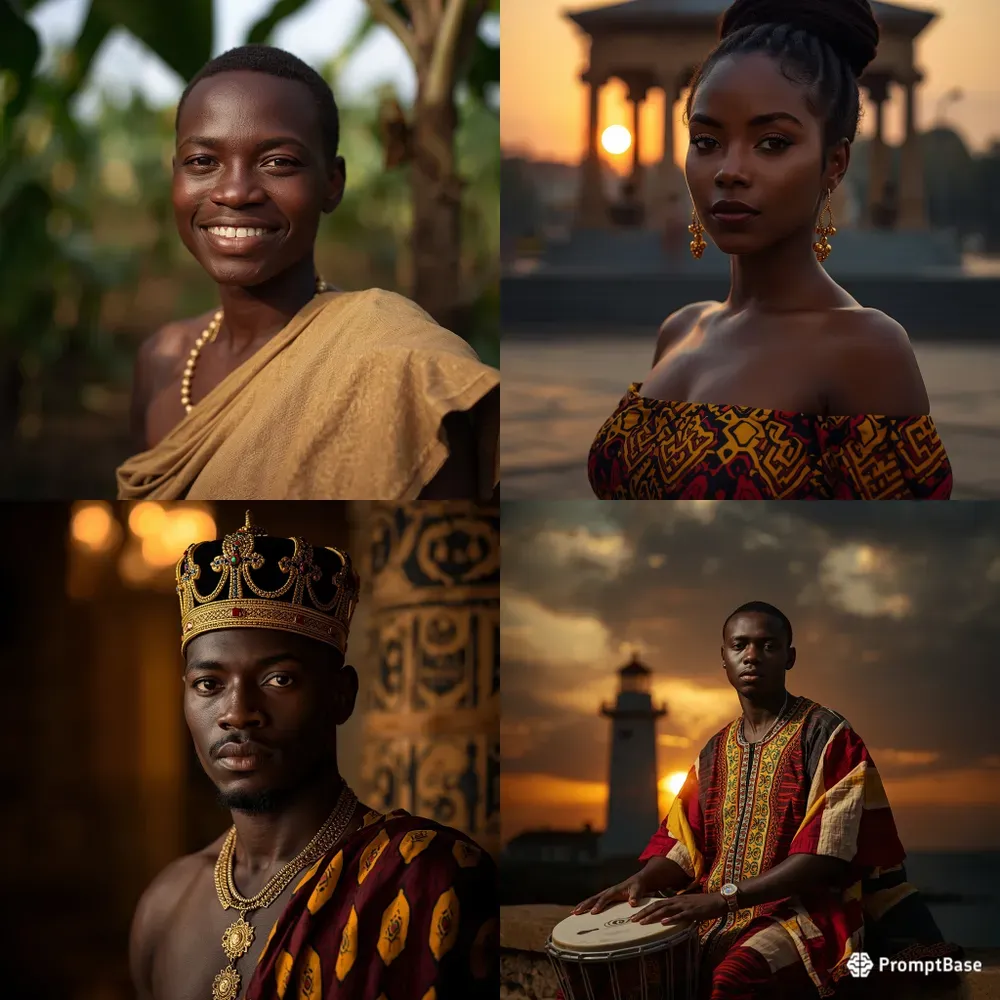 Cinematic Ghana Heritage Portraits
