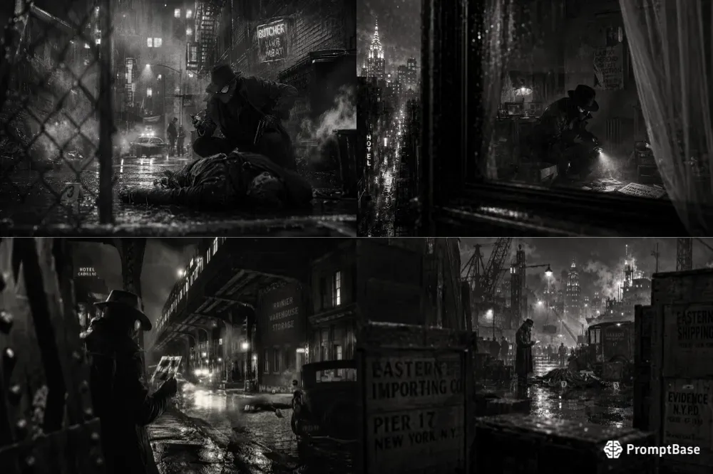 Spidernoir Murder Mysteries