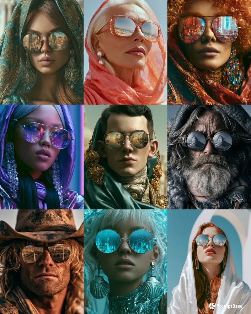 Renaissance Reflection Portraits