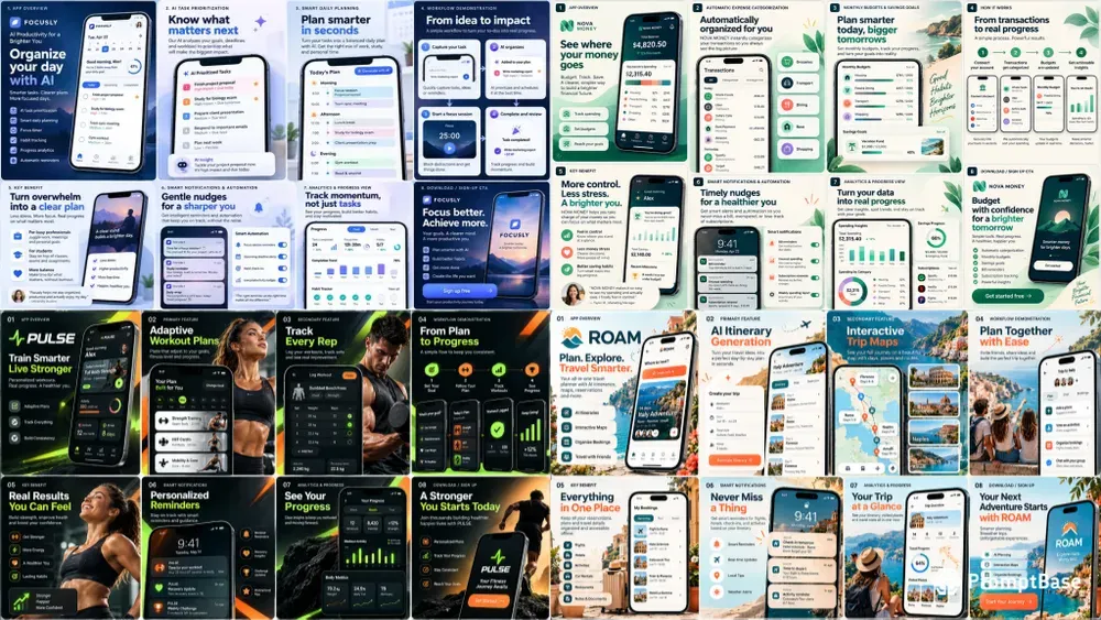 App Feature Showcase Kits