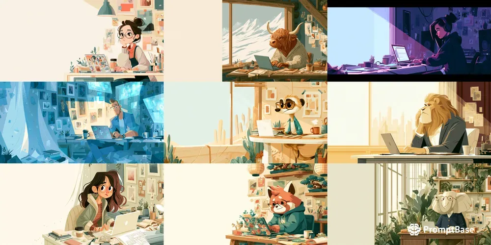 Creative Workspace Banner Creators