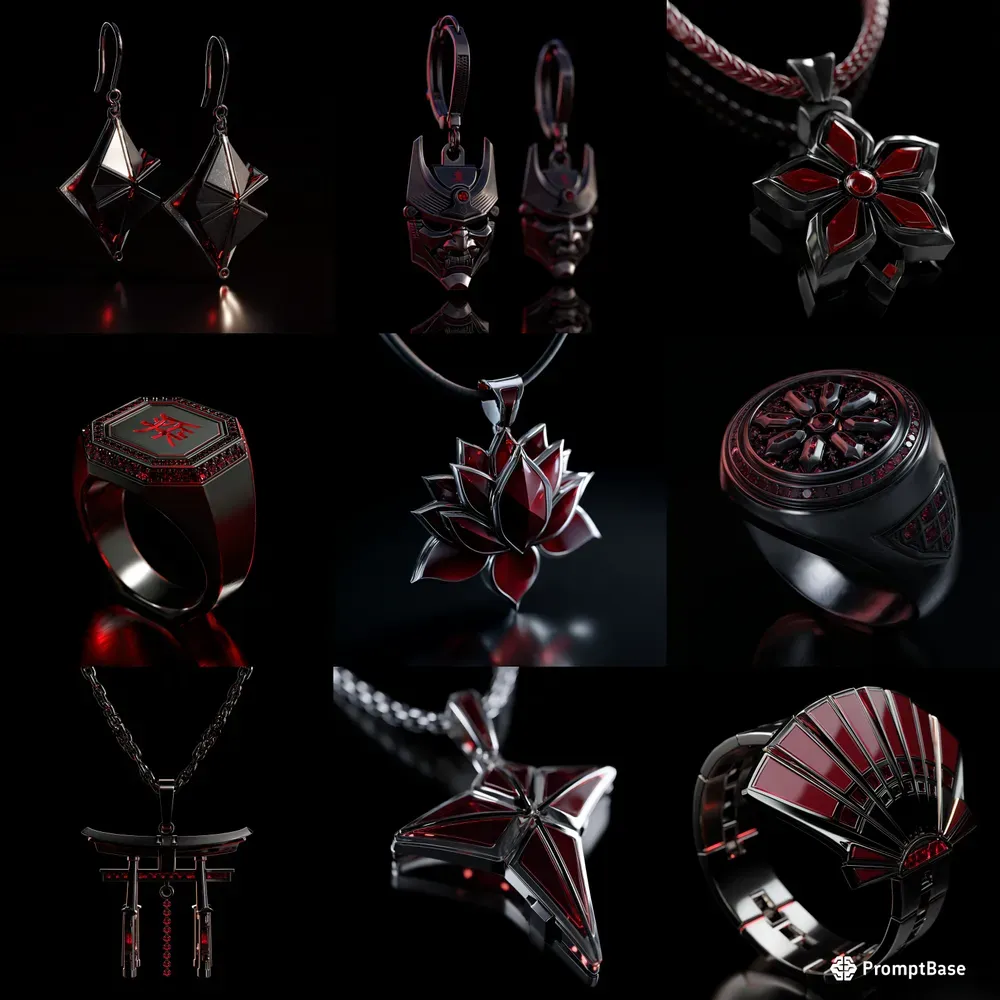 Cyberpunk 2077 Arasaka Corp Jewelry