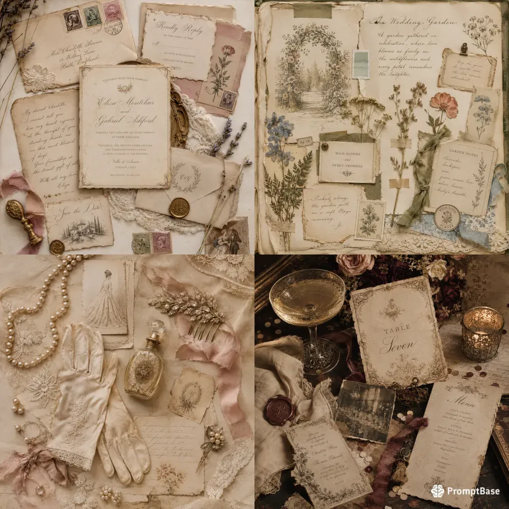 Heirloom Wedding Ephemera