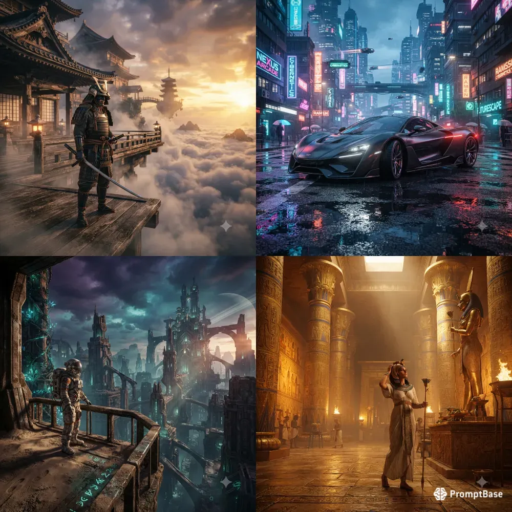 Surreal Dual Reality Portraits