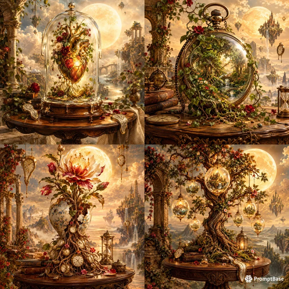 Surreal Time Gardens