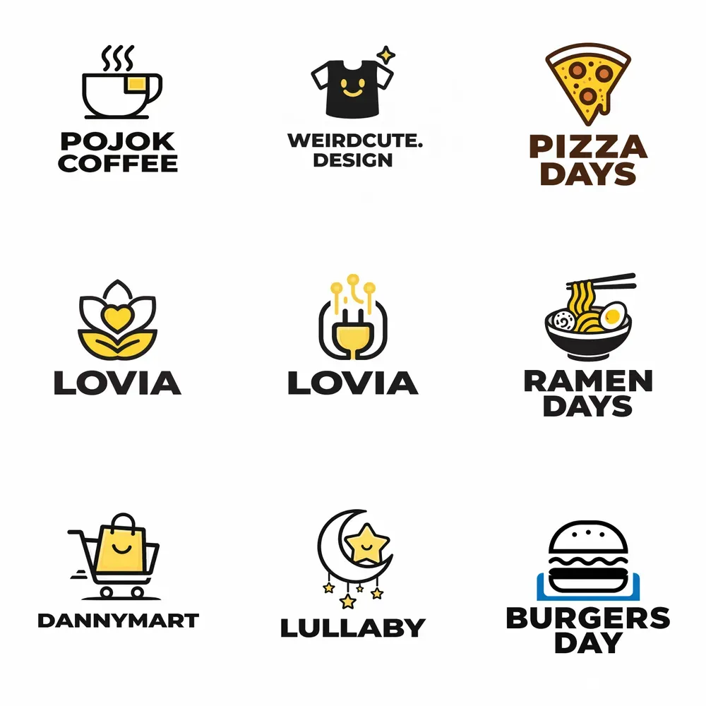 Ultra Minimal Geometry Logo Generator