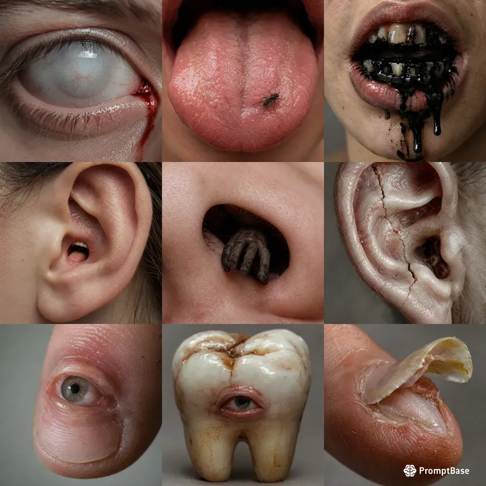 Disturbing Photorealistic Macro Art