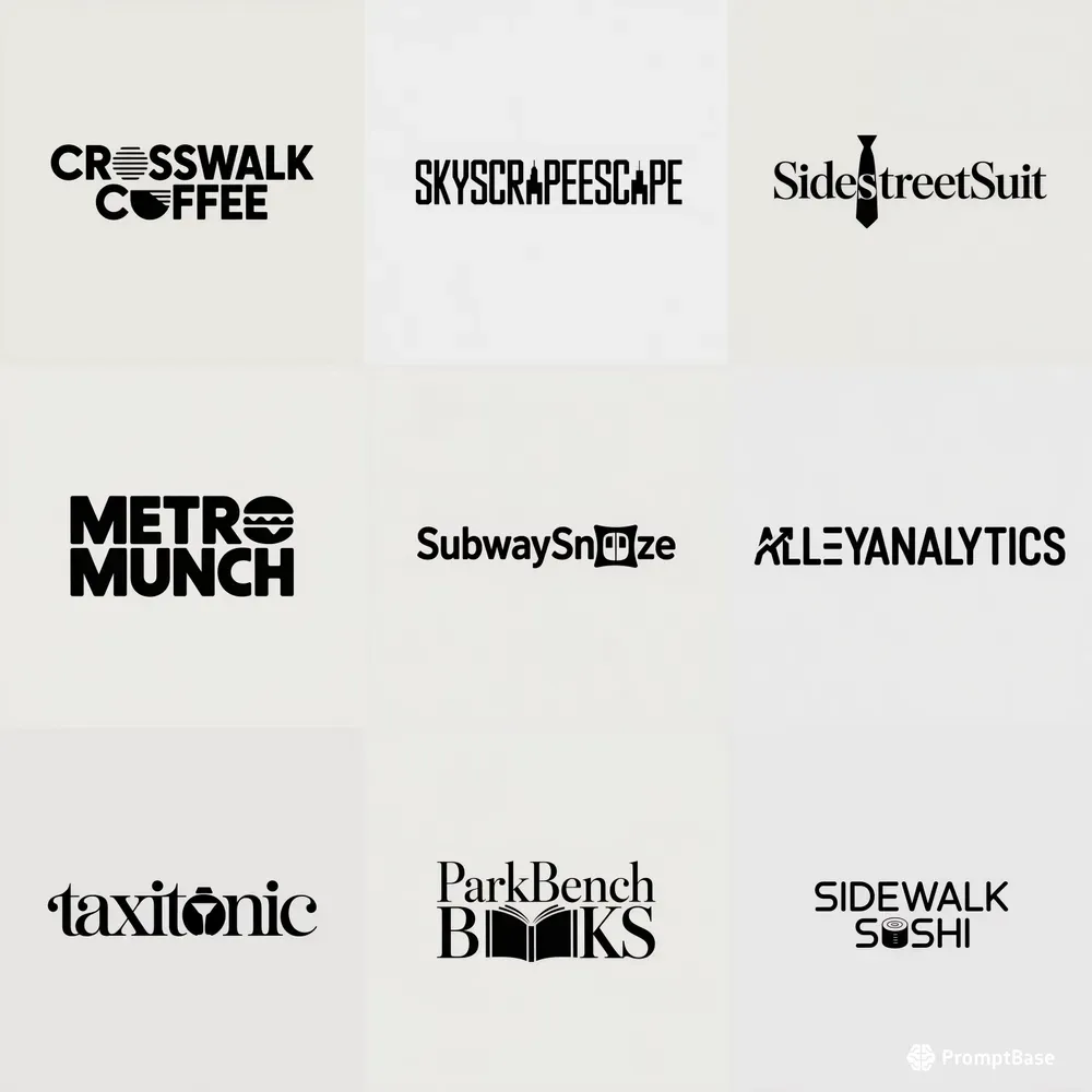 Luxury Negative Space Logos