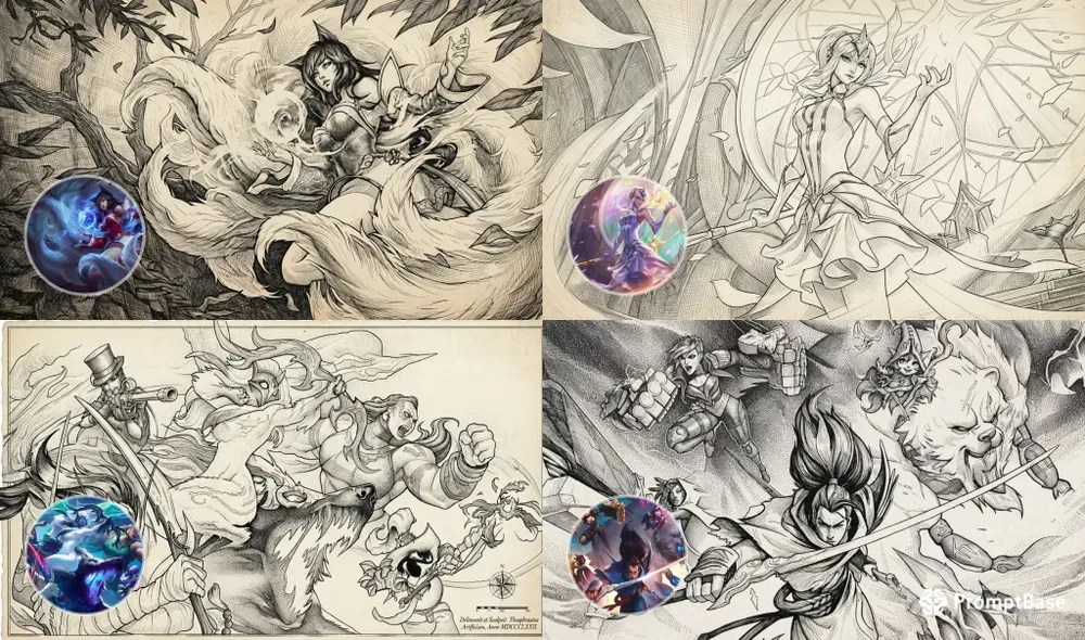 Photos To Authentic Handdrawn Ink Illusts