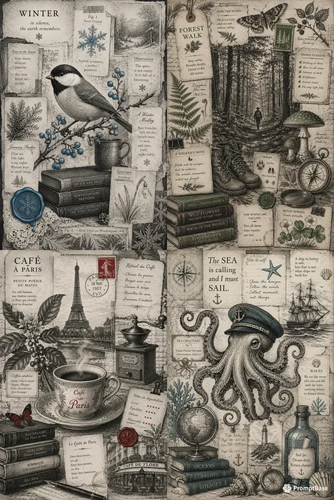 Academia Collage Posters