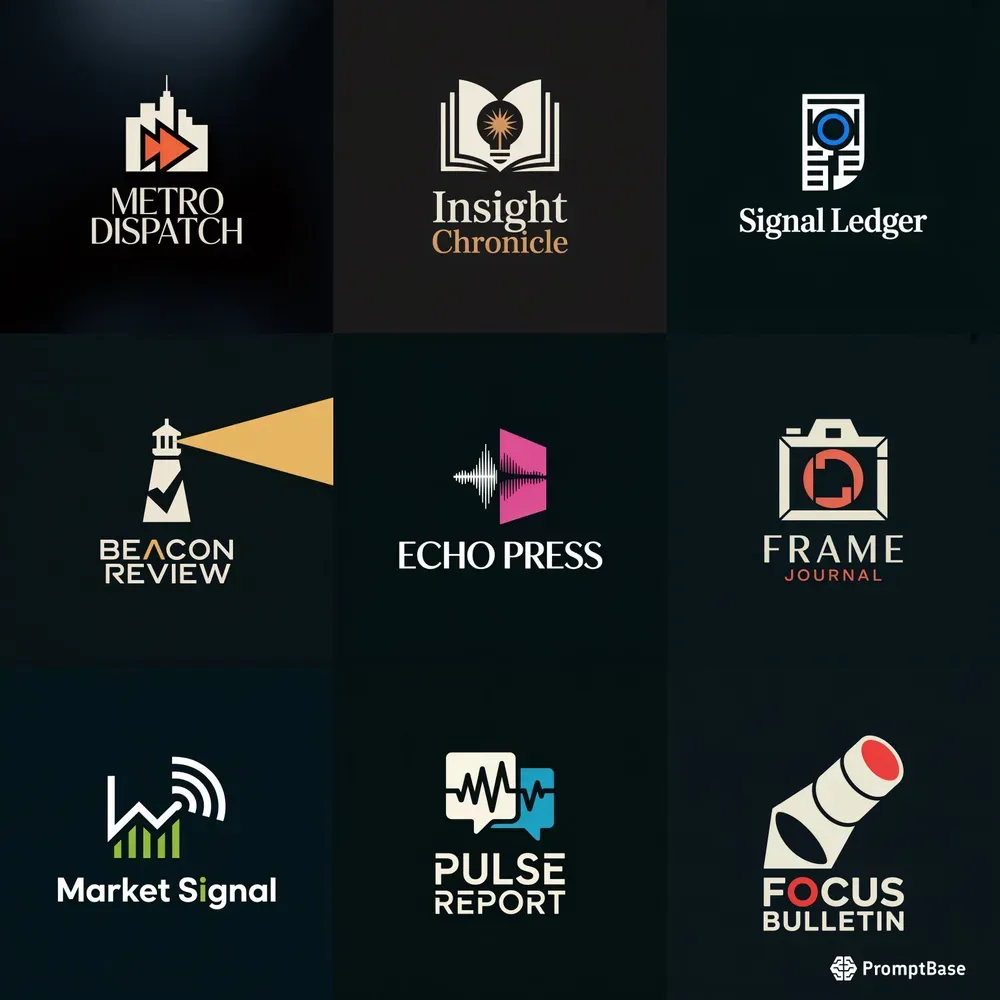Luxury Journalism Logos