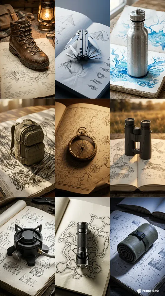 Explorers Field Journal Tactical Gear