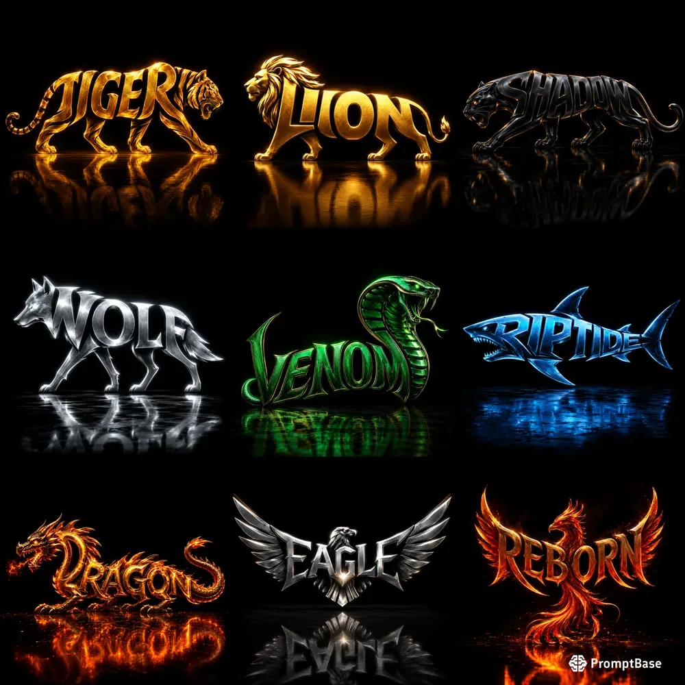 Wild Animal Logos