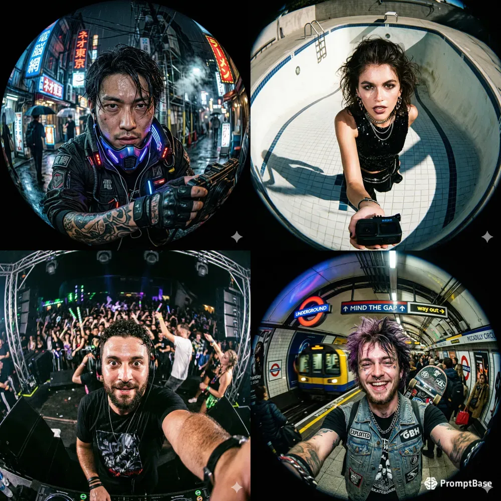 Viral Fisheye Lens Selfie Makers