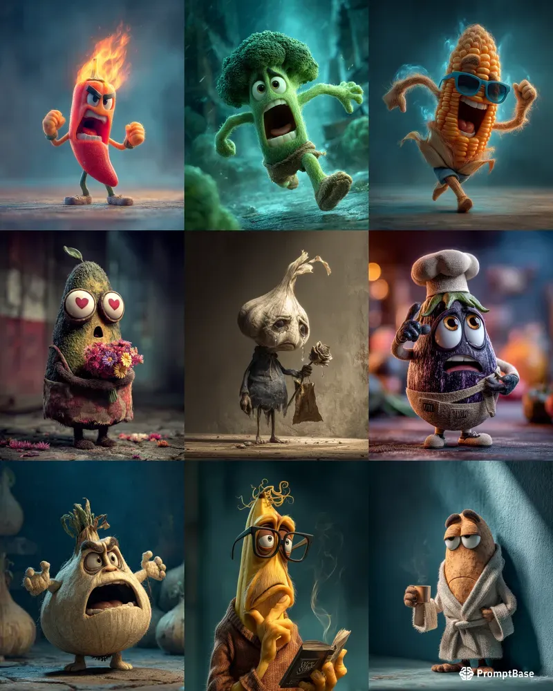 Cinematic Cartoon Art For Gaming