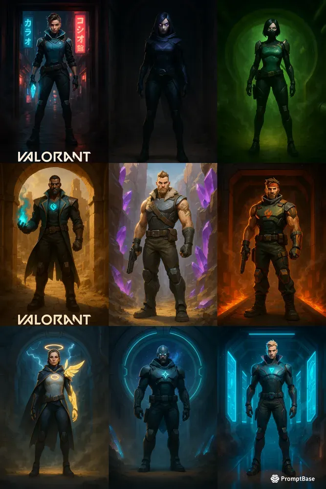 Valorant Entry Point Hero Posters