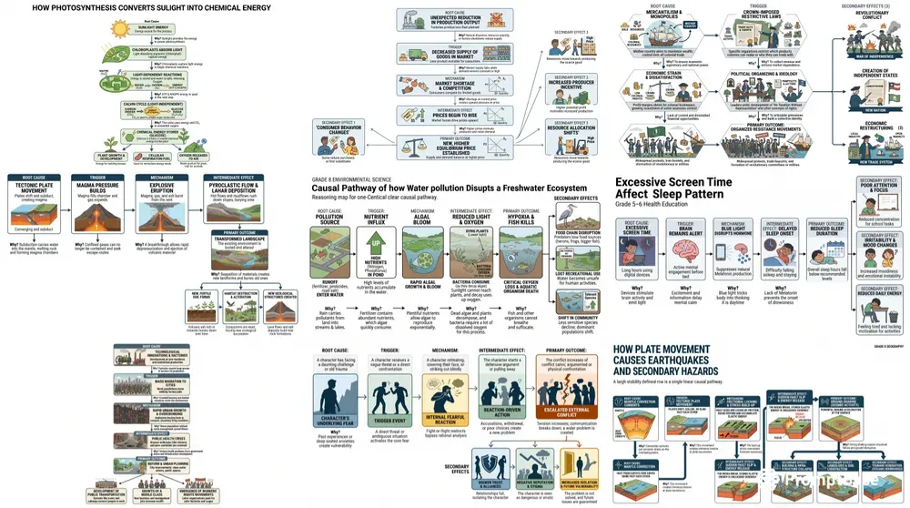 Causal Reasoning Map Generator