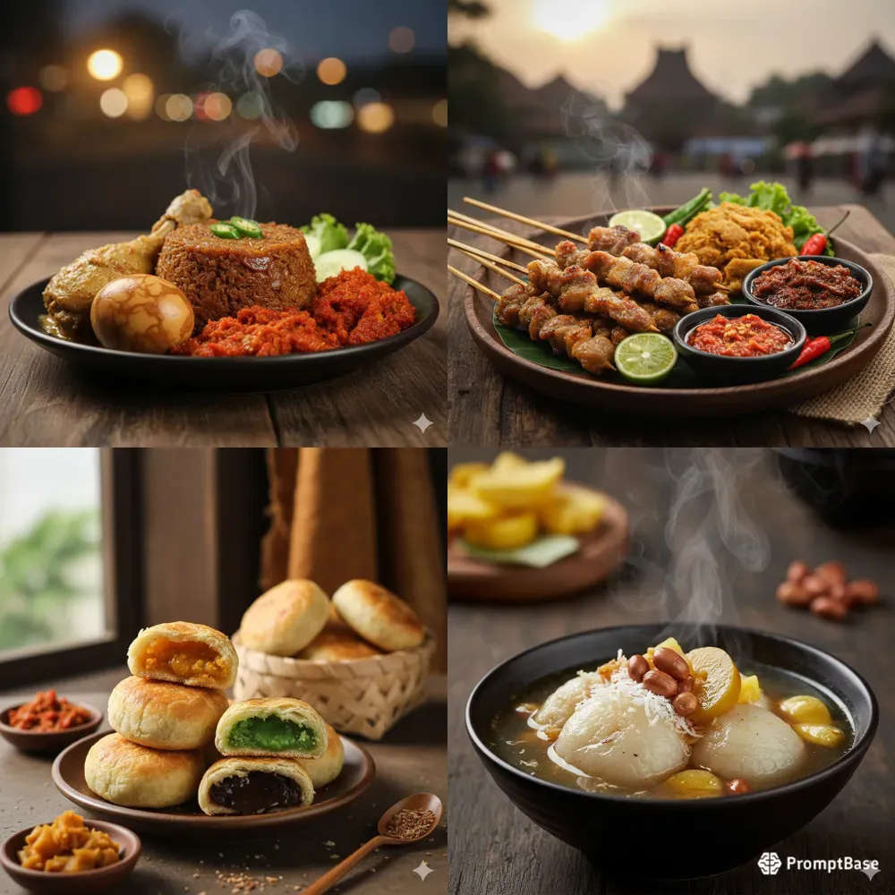 Yogyakarta Dishes Stock Photos