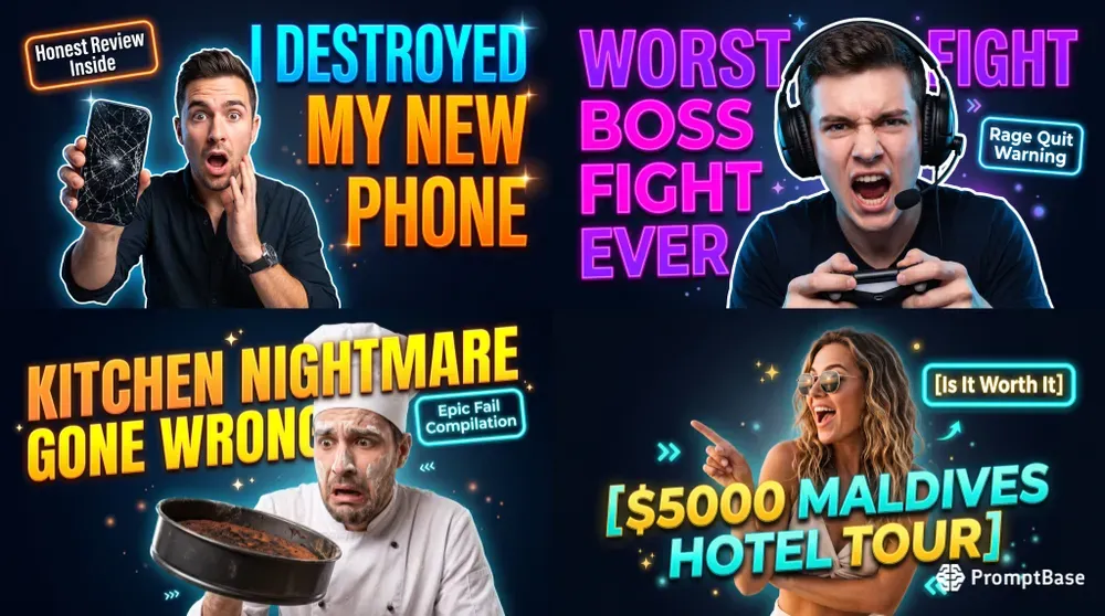 Viral YouTube Thumbnails