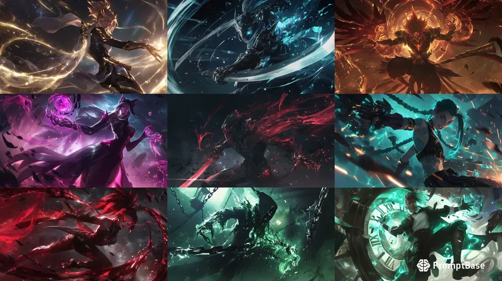 Championinspired Dynamic Art Style