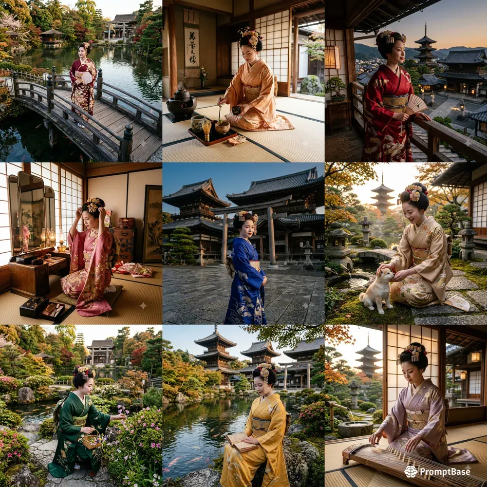 Kimono Beauties Of Japan