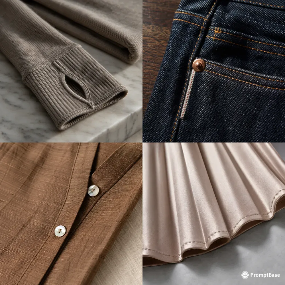 Editorial Fabric Texture Macro Builders