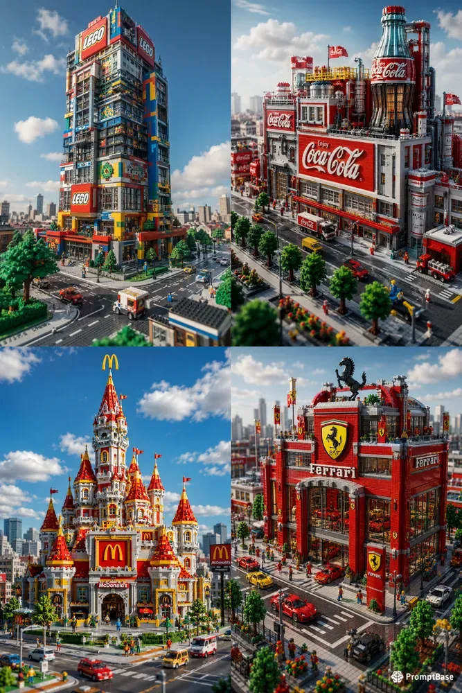 Toy Brick Mega Structures