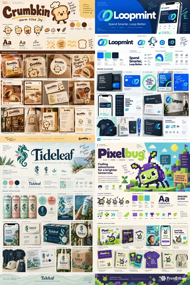 Startup Brand Identity Kits