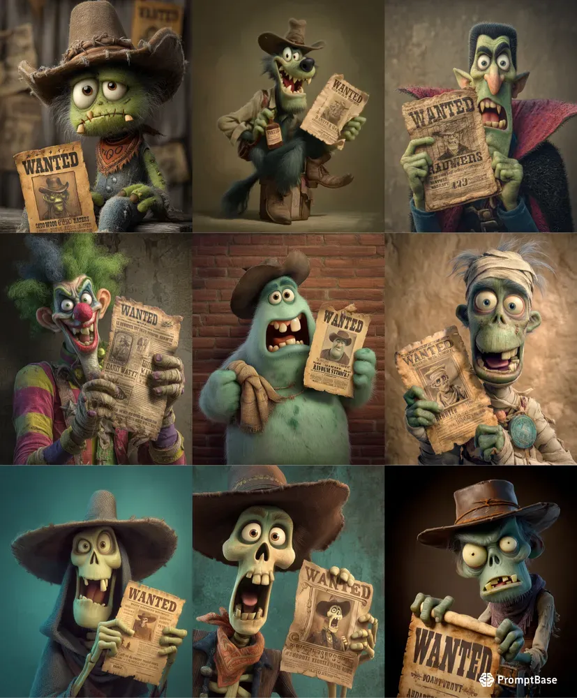 Goofy Halloween Outlaws