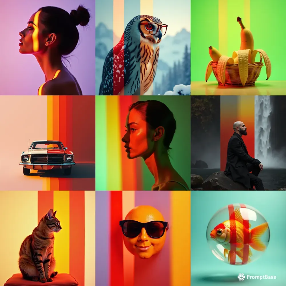 Stylized Profile Poster Designs