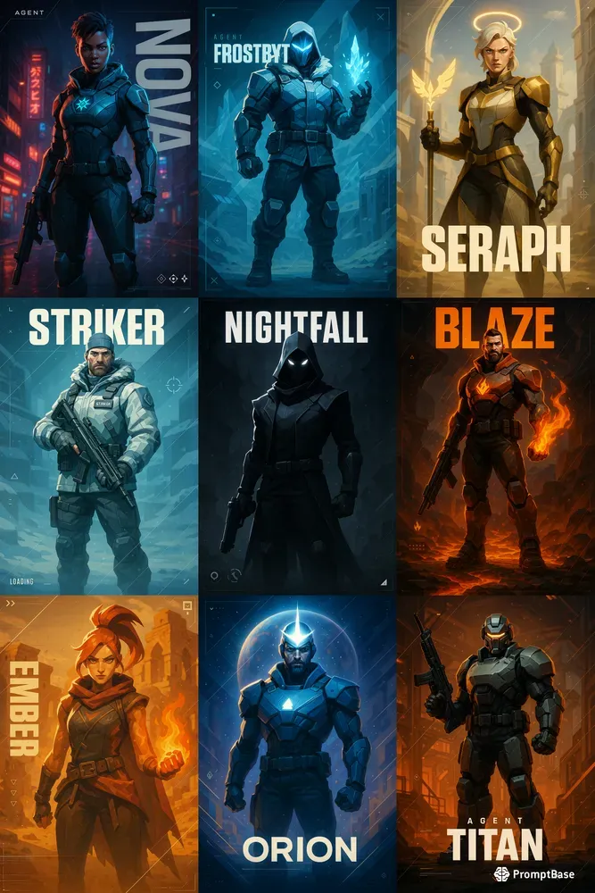 Valorant Agent Loading Screen Frames