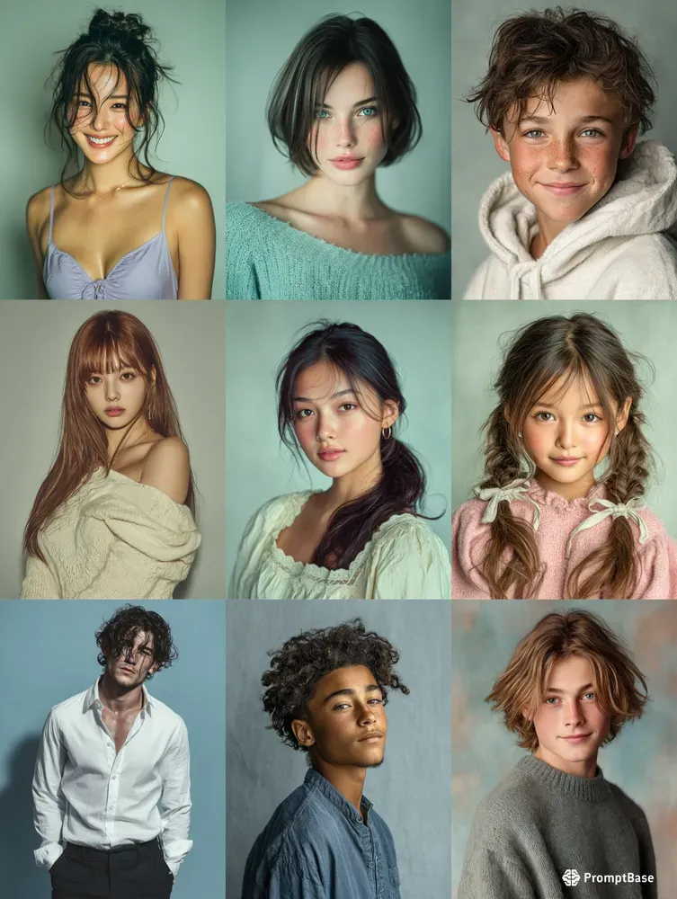 Photorealistic Studio Portraits