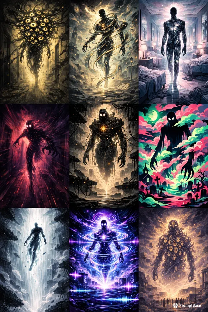 Dream Entities Surreal Illustrations